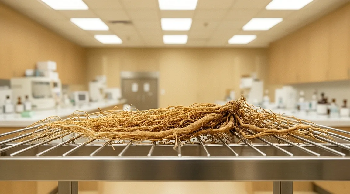 Root drying process